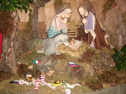 08/01/2012 - Incontro fraterno davanti al presepe